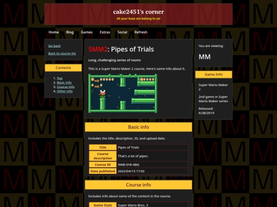mm/courses/pipesof9trials screenshot