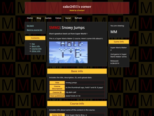 mm/courses/snowyjumps screenshot