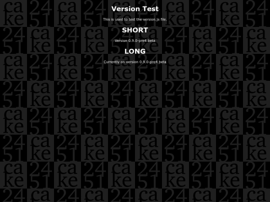 scripts/version-test screenshot