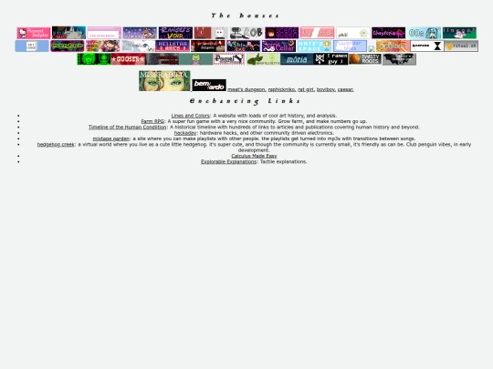 links screenshot