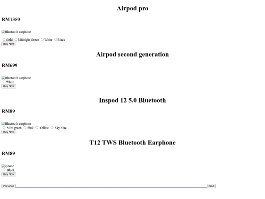 Airpod screenshot