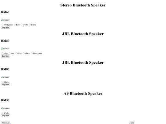 Speaker screenshot