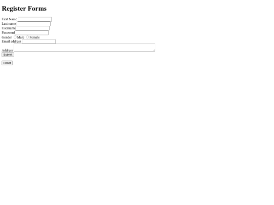 index screenshot
