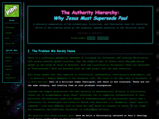jesusoverpaul screenshot