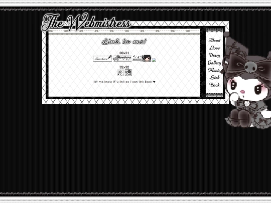 webmistress/link screenshot
