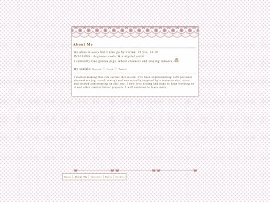 my-page/aboutme screenshot