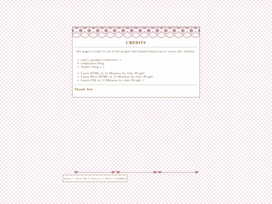 my-page/credits screenshot