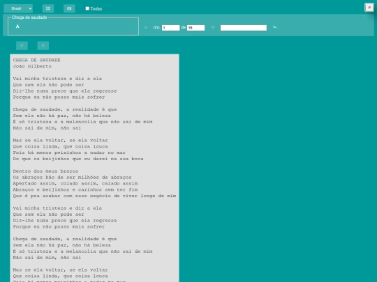 Menues screenshot