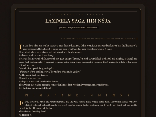 Saga1 screenshot