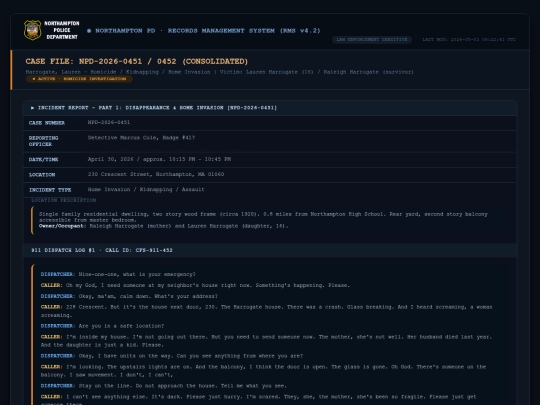 report screenshot