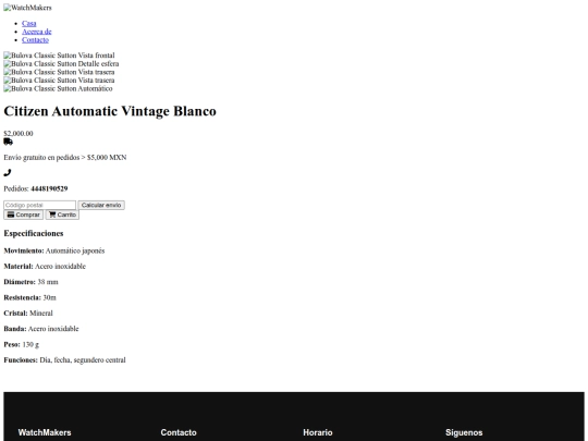 info-reloj16 screenshot