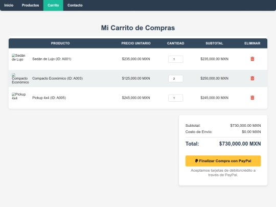 carrito screenshot