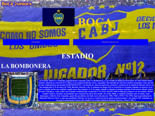 Bocaa/ESTADIO screenshot