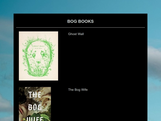 books screenshot