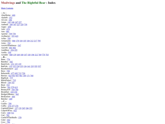 Mudwings-index screenshot