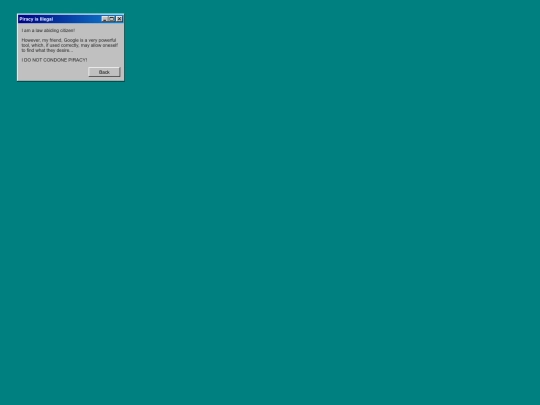 nopiracy screenshot