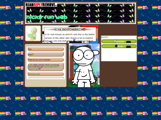 nicksfunweb2 screenshot