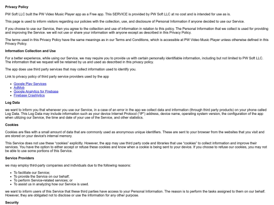 privacy_policy screenshot