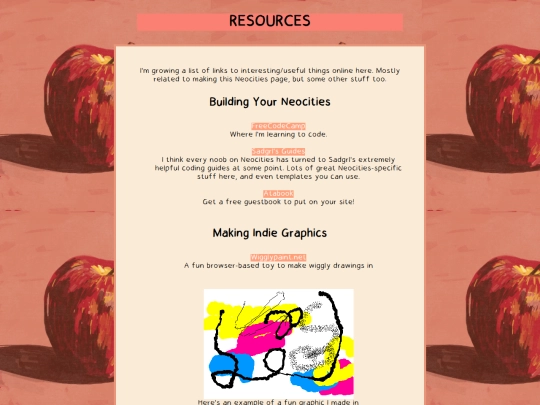 resources screenshot