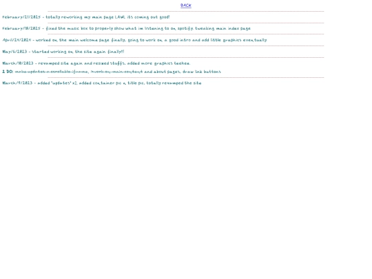 updates screenshot