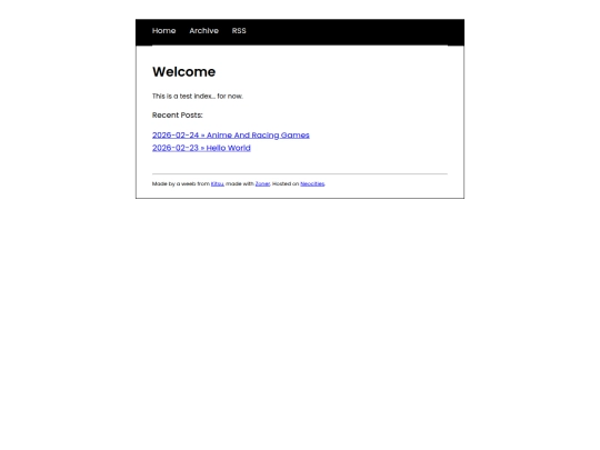 index screenshot