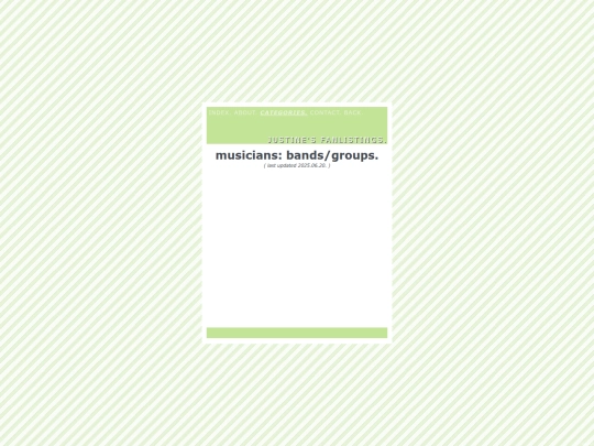 musicians-bands screenshot