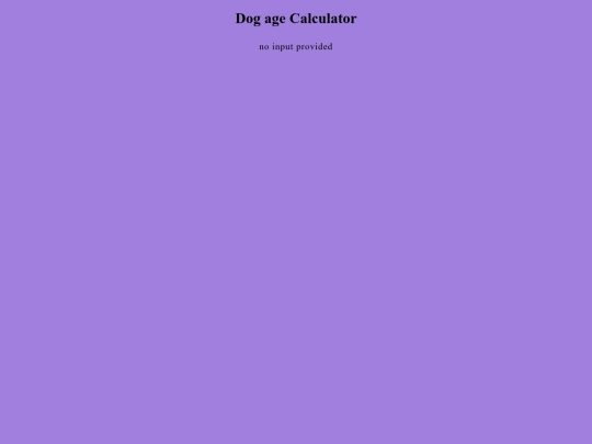 Web Design/3-JAVASCRIPT/dogCalculator screenshot