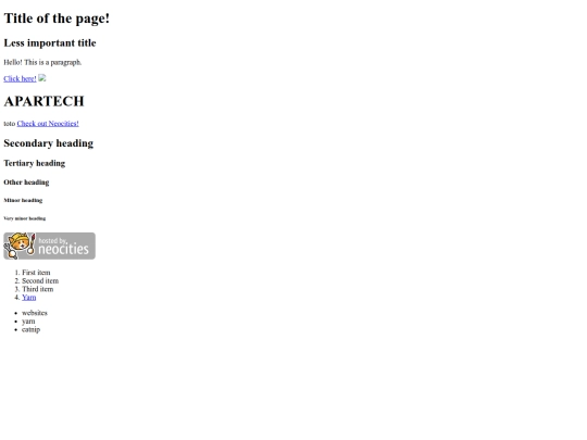 index screenshot