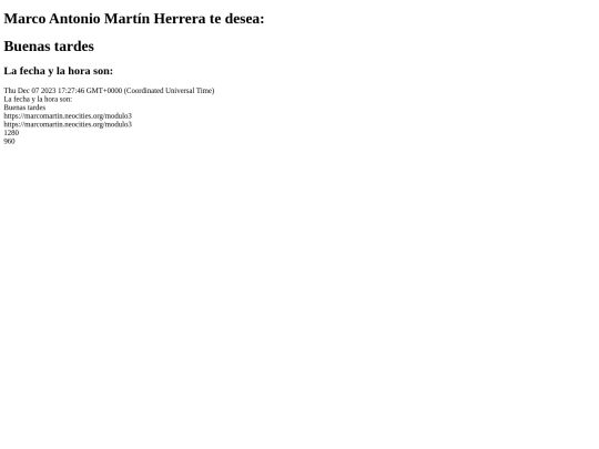 modulo3 screenshot