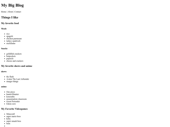 web Design/1-html/project4 screenshot