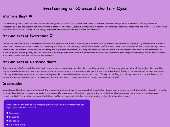 web Design/3-javascipt/javaScriptQuiz screenshot