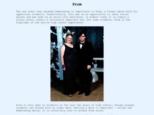 HighSchool/HSProm screenshot