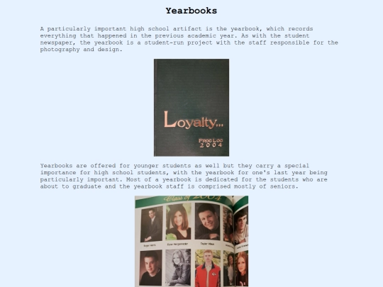 HighSchool/HSYearbook screenshot