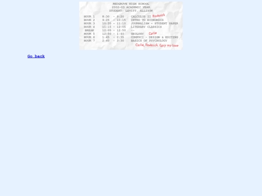 aschedule screenshot
