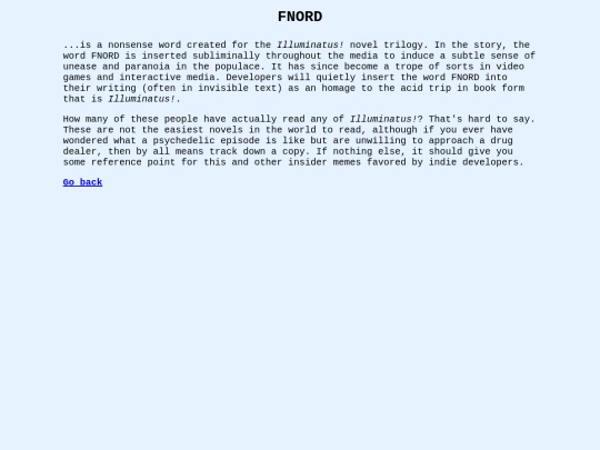 fnord screenshot