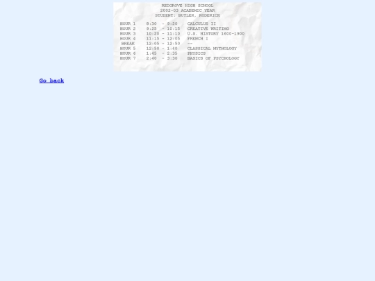 rschedule screenshot