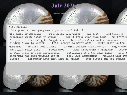 journaljuly26 screenshot