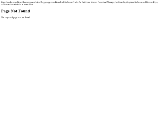 not_found screenshot