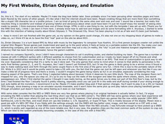 FirstSite screenshot