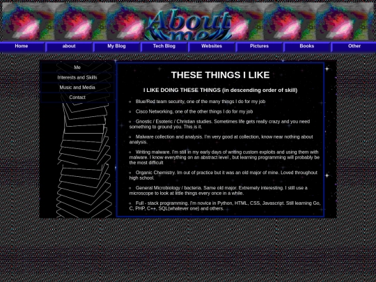 skills screenshot