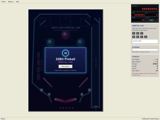 apps/pinball screenshot