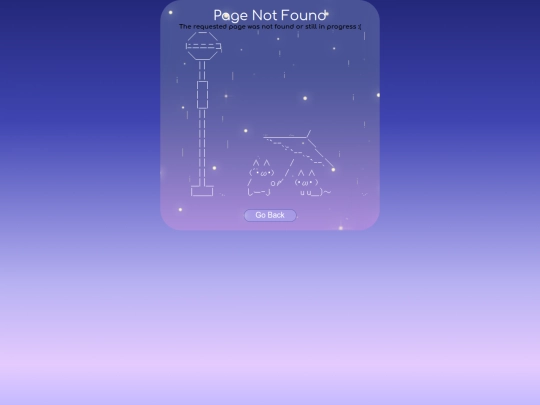 not_found screenshot