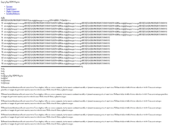 Cool Pixel Font/webfontkit-20230707-070517/emptypagedemo-demo screenshot