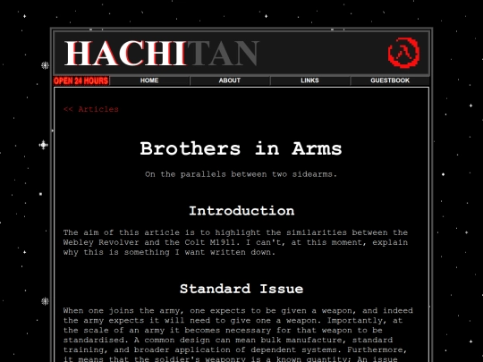 subpages/articles/brothersinarms screenshot