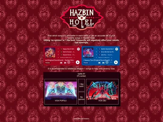 songs screenshot