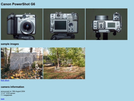 cameras/canonpowershotg6 screenshot