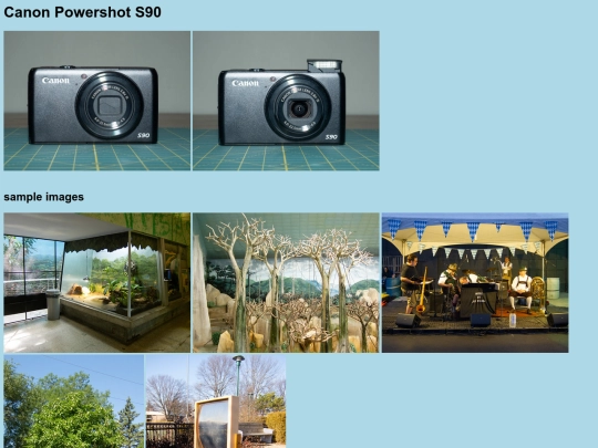 cameras/canonpowershots90 screenshot