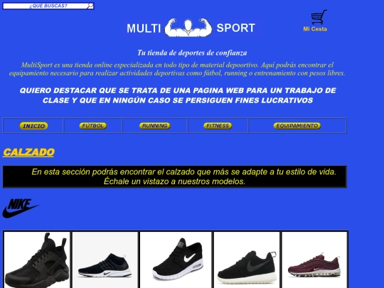 calzado screenshot