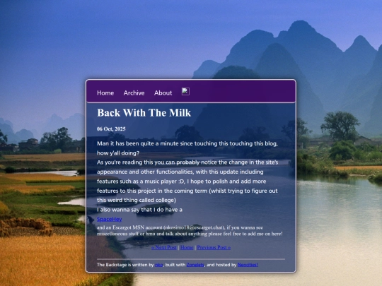 Blog/nkosPace/posts/2025-10-06-Back-With-The-Milk screenshot