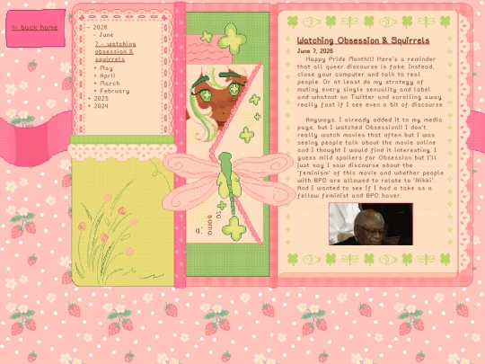 blog screenshot